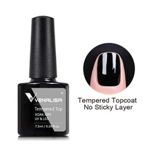 Charger l'image dans la galerie, Vernis gel Venalisa 7,5 ml – Gamme de 60 couleurs (pailletées) pour nail art et manucure – Vernis gel UV « soak-off » (dissolvable)