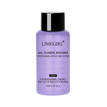 Charger l'image dans la galerie, Limegirl – Monomère liquide acrylique pour ongles (format grande capacité : 40/70/120/240 ml) – Pour nail art, manucure et utilisation avec poudre acrylique