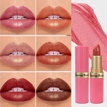 Charger l'image dans la galerie, Rouge à lèvres en velours effet nacré et pailleté – Fini mat, irisé ou diamant – Formule métallique, waterproof et longue tenue