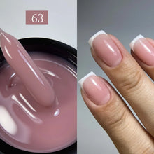 Charger l'image dans la galerie, MSHARE Gel de construction pour ongles 50 ml (teinte Baby Pink) – Sans HEMA ni TPO – Auto égalisant – Pour extensions d'ongles – Compatible UV/LED