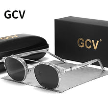 Charger l'image dans la galerie, Lunettes de soleil GCV à double écran amovible – Style rétro gothique steampunk – Polarisées – Monture en acétate

