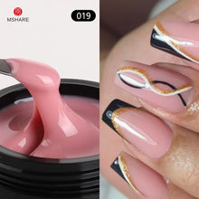 Charger l'image dans la galerie, MSHARE Gel de construction pour ongles 50 ml (teinte Baby Pink) – Sans HEMA ni TPO – Auto égalisant – Pour extensions d'ongles – Compatible UV/LED
