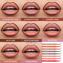 Charger l'image dans la galerie, tenue, 8 teintCrayon à lèvres waterproof effet encre (Lip Lingerie) – Longues – Sans transfert ni bavure – Formule anti-migration – Cosmétiques
