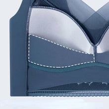 Charger l'image dans la galerie, Soutien-gorge push-up – Brassiere sans coutures en soie glacée, sans armatures, avec dentelle – modèle 2026
