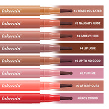 Charger l'image dans la galerie, tenue, 8 teintCrayon à lèvres waterproof effet encre (Lip Lingerie) – Longues – Sans transfert ni bavure – Formule anti-migration – Cosmétiques
