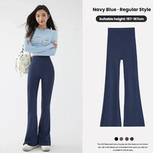 Charger l'image dans la galerie, Nouveau pantalon « Shark » évasé taille haute pour femme – Modèle d'été extensible coupe bootcut, style rétro décontracté
