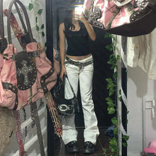 Charger l'image dans la galerie, Crop top d'été pour femme – Style esthétique
