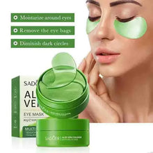 Charger l'image dans la galerie, Lot de 60 patchs pour les yeux à l'aloe vera et au collagène – Soin hydratant et anti-rides pour réduire les cernes et les poches
