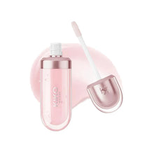 Charger l'image dans la galerie, Gloss Kiko 3D Mirror Lip Glaze original : formule waterproof, longue tenue et sans transfert ; teinte douce « pâte de haricot » (rose-brun) avec un fini brillant et lumineux.
