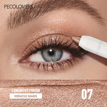 Charger l'image dans la galerie, Stylo fard à paupières imperméable et longue tenue – Haute pigmentation, finitions irisées, pailletées et mates (teinte brun neutre)
