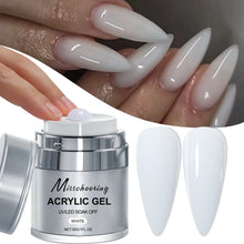 Charger l'image dans la galerie, Gel de construction rapide pour ongles (15/30 g) – Blanc, Nue, Rose ou Transparent – Gel d'extension multifonction (type acrylique) – Compatible UV/LED – Dépose facile
