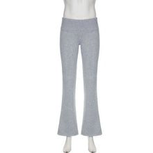 Charger l'image dans la galerie, Pantalon évasé, taille basse et coupe ajustée pour femme – Style Y2K, décontracté et sexy – Mode streetwear printemps-automne 2026
