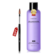 Charger l'image dans la galerie, Limegirl – Monomère liquide acrylique pour ongles (format grande capacité : 40/70/120/240 ml) – Pour nail art, manucure et utilisation avec poudre acrylique
