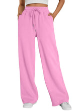Charger l'image dans la galerie, Pantalon de survêtement large style Harajuku pour femme (collection 2026) – Streetwear gris coupe ample et over size, style baggy, avec cordon de serrage – Jogging décontracté
