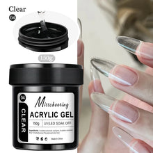 Charger l'image dans la galerie, Gel de construction rapide pour ongles (15/30 g) – Blanc, Nue, Rose ou Transparent – Gel d'extension multifonction (type acrylique) – Compatible UV/LED – Dépose facile
