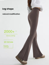 Charger l'image dans la galerie, Nouveau pantalon « Shark » évasé taille haute pour femme – Modèle d'été extensible coupe bootcut, style rétro décontracté
