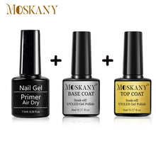 Charger l'image dans la galerie, Kit d'ongles en gel Soak-Off / Nail gel/moskany base coat/moskany top coat
