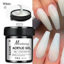 Charger l'image dans la galerie, Gel de construction rapide pour ongles (15/30 g) – Blanc, Nue, Rose ou Transparent – Gel d'extension multifonction (type acrylique) – Compatible UV/LED – Dépose facile
