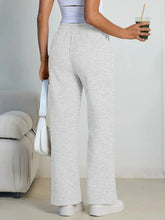 Charger l'image dans la galerie, Pantalon de survêtement large style Harajuku pour femme (collection 2026) – Streetwear gris coupe ample et over size, style baggy, avec cordon de serrage – Jogging décontracté
