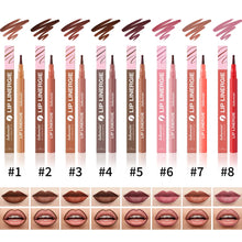 Charger l'image dans la galerie, tenue, 8 teintCrayon à lèvres waterproof effet encre (Lip Lingerie) – Longues – Sans transfert ni bavure – Formule anti-migration – Cosmétiques
