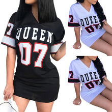 Charger l'image dans la galerie, T-Shirt  ,Mini Robes,  Manches Courtes
